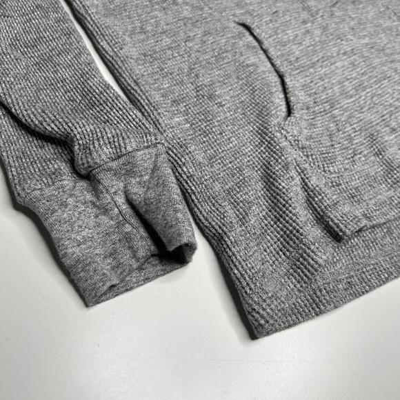 Polo Ralph Lauren Men’s Waffle Knit Hoodie – Gray, Size XL - Picture 8 of 12